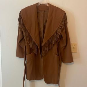 Amazing Fringed Vintage Jacket